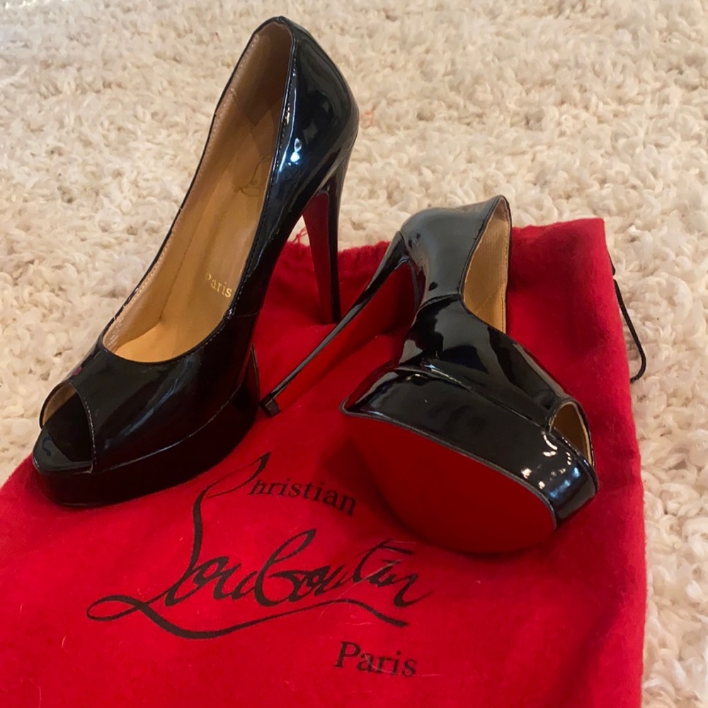 Christian Louboutin high heel shoes